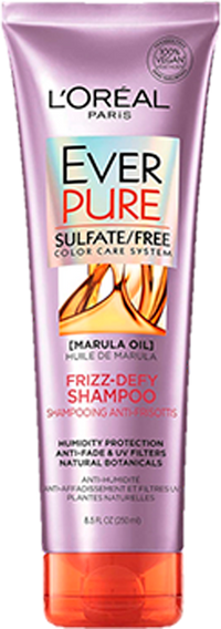 packshot ever pure frizz shampoo