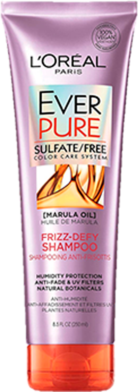 packshot ever pure frizz shampoo