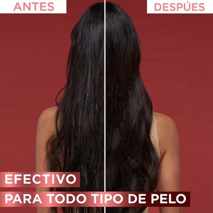 Resultados del shampoo Aminexil Perú. Antes y Después: Cabello más denso y cuero cabelludo menos visible
