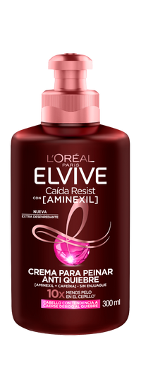 Nueva Crema para peinar anti quiebre con Aminexil + cafeína, sin sal, ideal para cabello con tendencia a caerse. ¡Revitaliza tu cabello ahora!