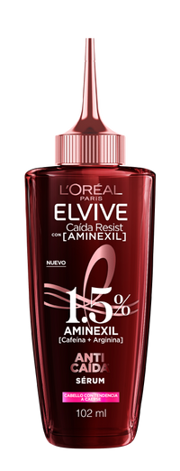 loreal paris elvive caída resist aminexil sérum packshot Perú