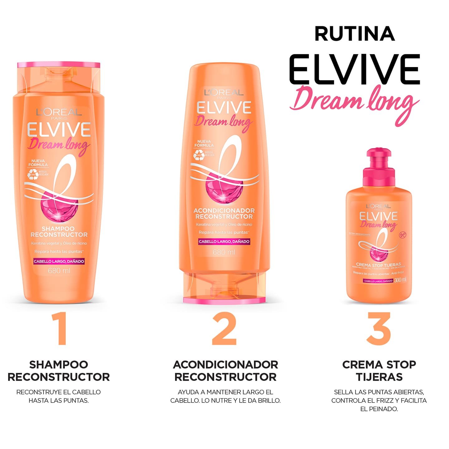 Elvive Dream Long Crema Cuidado del cabello L'Oréal Paris