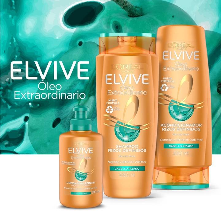 Elvive Óleo Shampoo Rizos Definidos L'Oréal Paris