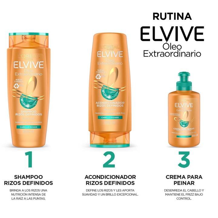 Elvive Óleo Shampoo Rizos Definidos L'Oréal Paris