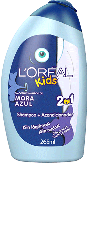 Kids Shampoo 2en1 MoraAzul