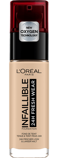 Foto del envase de la base de maquillaje Infallible 24h Fresh Wear 130 True Beige