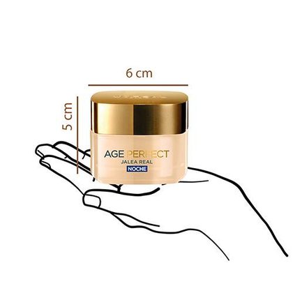 Crema Noche Age Perfect Jalea Real Medida