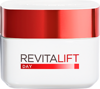 Cuidado facial Foto del envase de la crema diurna Revitalift (producto estrella)